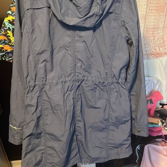 Eddie Bauer VINTAGE size large Nylon and Polyester coat windbreaker - Picture 7 of 10